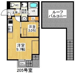 日比野駅 徒歩5分 2階の物件間取画像